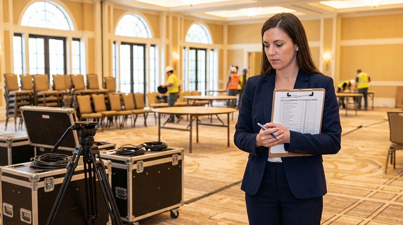 The Complete AV Checklist for Corporate Meeting Planners