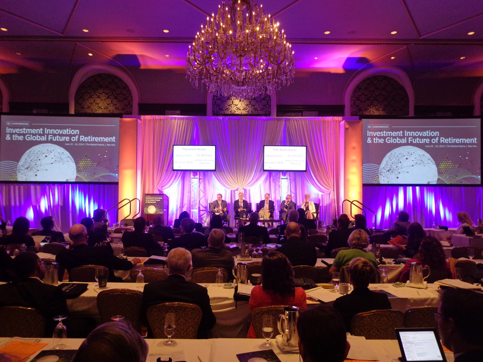 AV production for Financial Services & Banking events