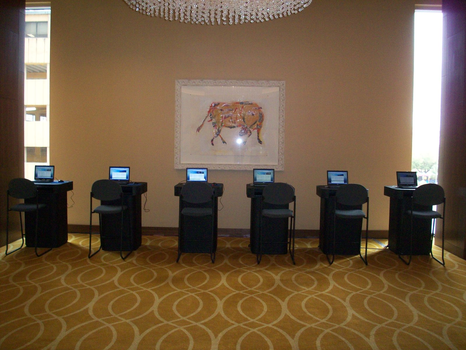 Registration & Print Station